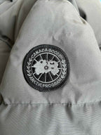 Black and White Puffer Jacket - Men's