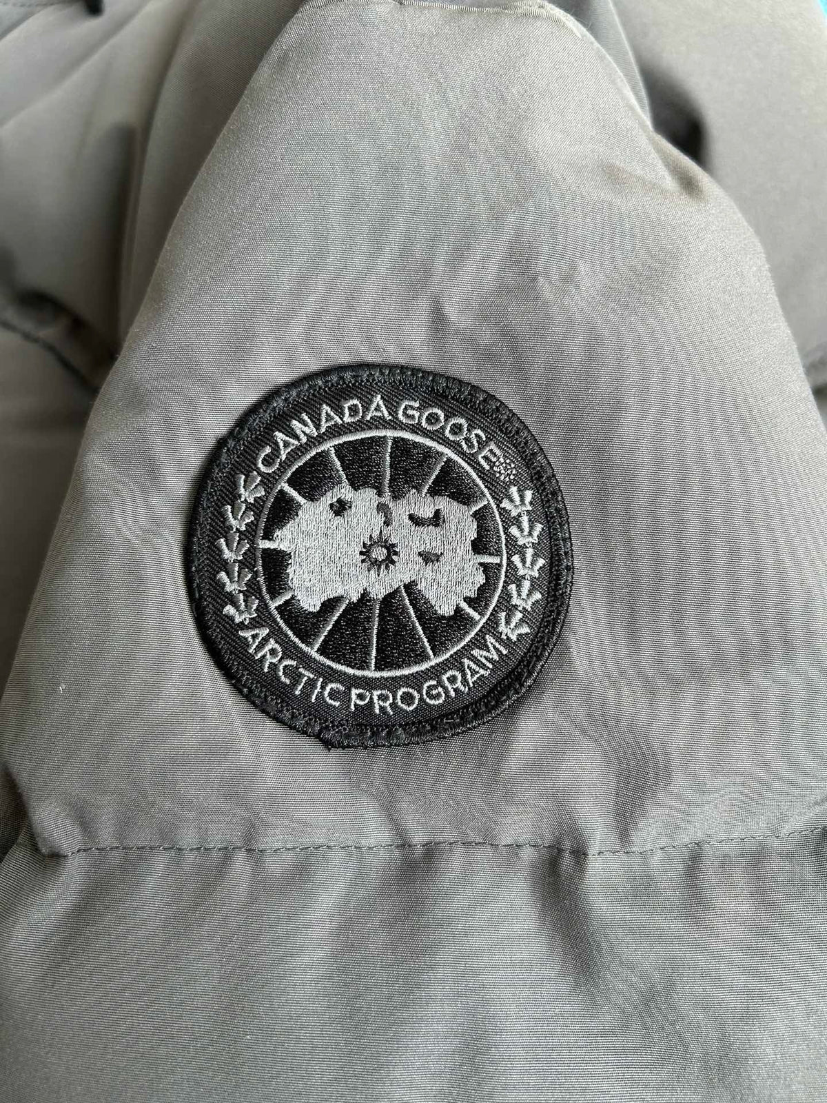 Black and White Puffer Jacket - Men's