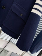 4-Bar Knit Jacket Grey - Men's