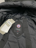 Black and White Puffer Jacket - Men's
