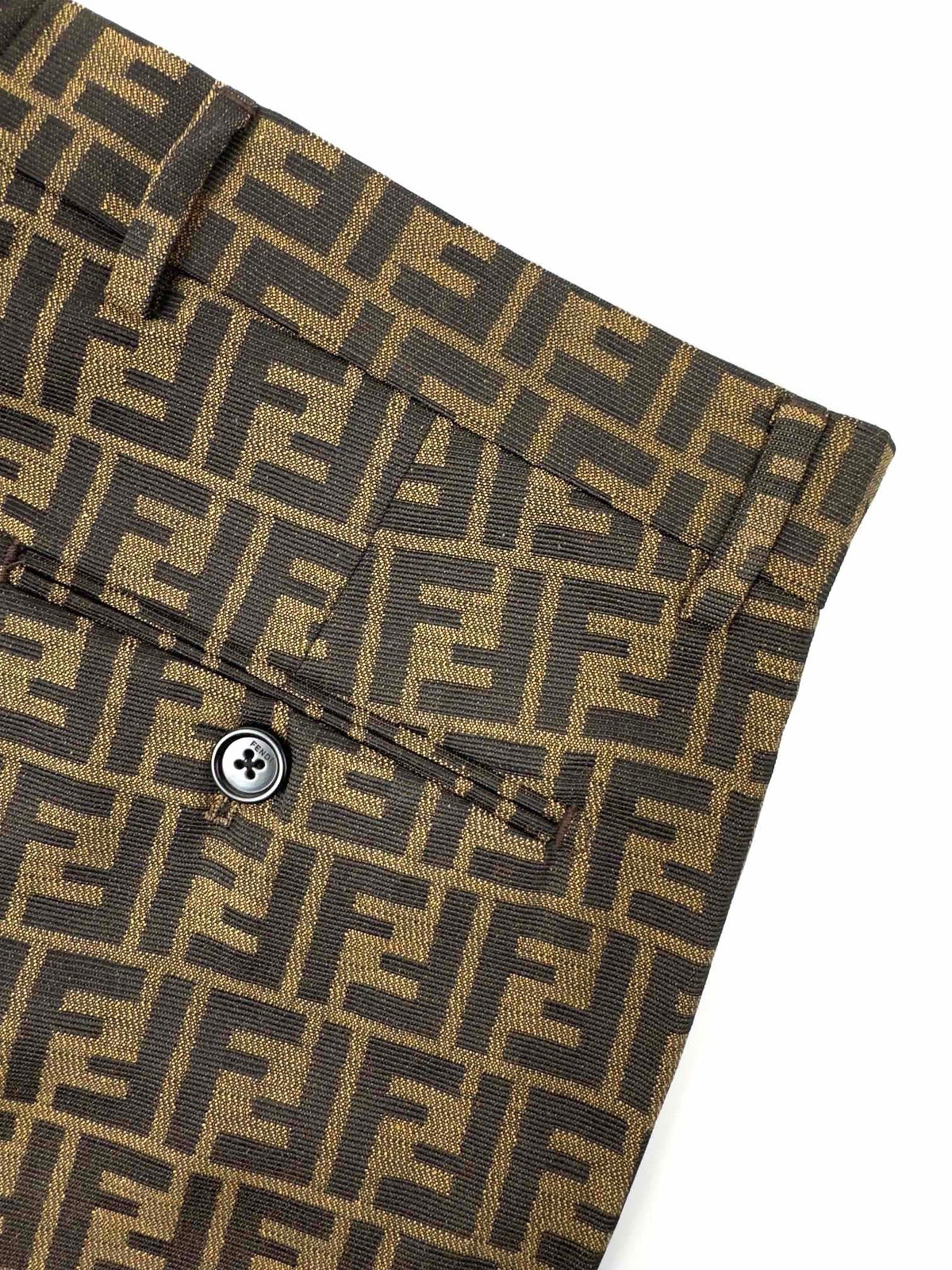 Brown Jacquard Monogram Tailored - Men's