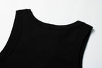 Black and White Tank Top - Men's