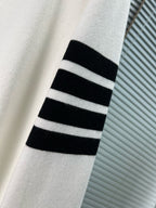 4-Bar Cardigan White - Men's