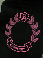 Small Pink Logo Hoodie - Men's