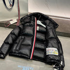 Black Puffer Jacket - Men's