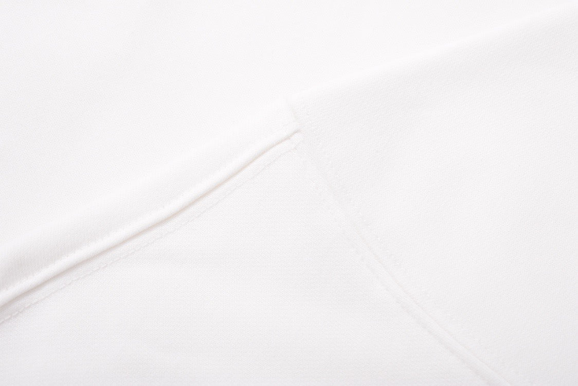 Black Cotton Triangle Logo Long-Sleeve - Men's