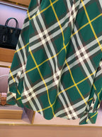 Green Flannel Check Long-Sleeve - Men's