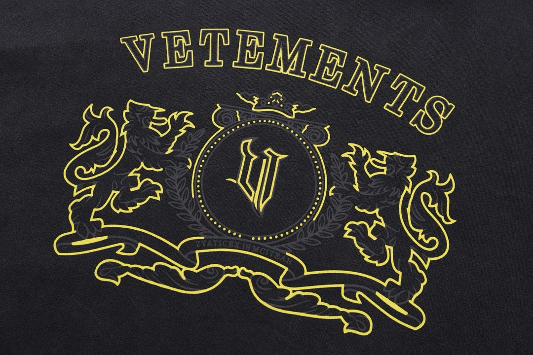 Gold Crest Logo Hoodie - Men's