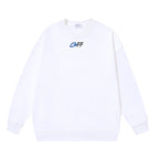 Blue OFF Logo Sweatshirt - Men's