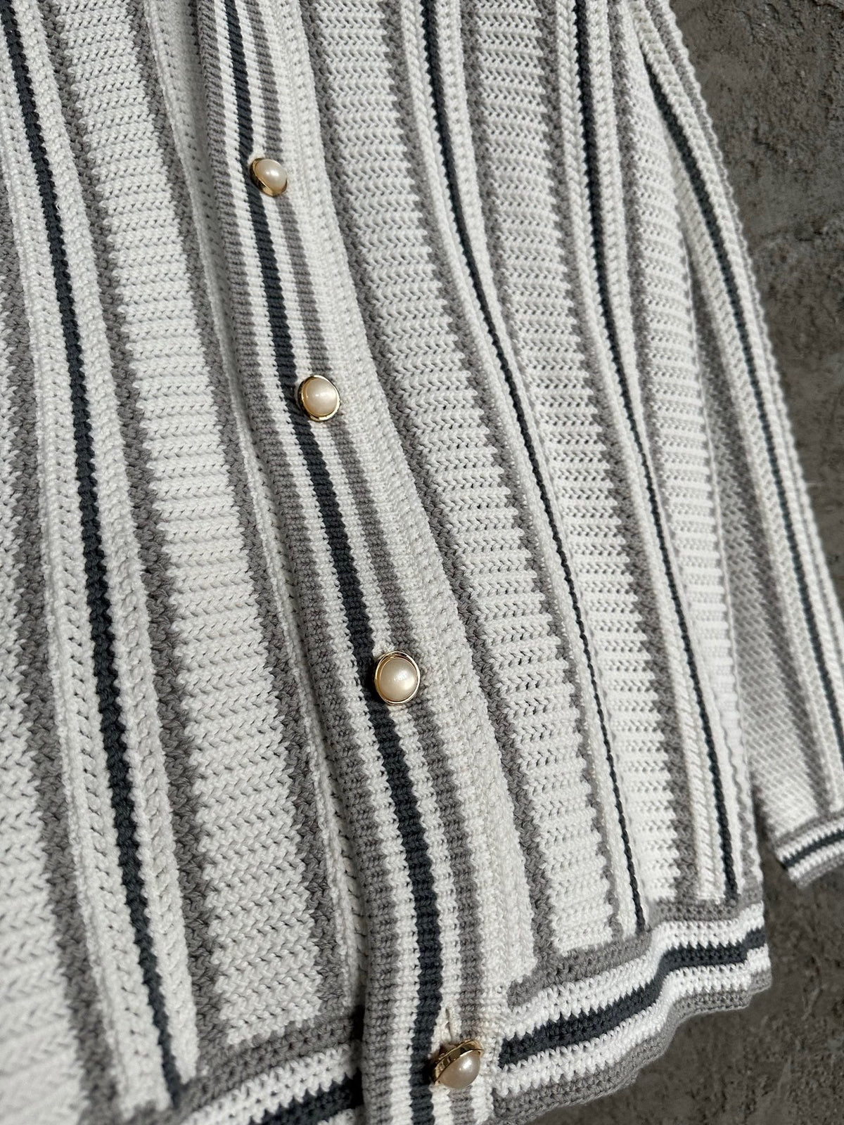 Pinstripe Silk Shirt - Men's