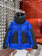 Black Puffer Jacket - Men's
