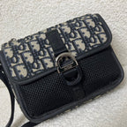 Black and Grey Crossbody Bag