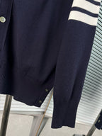 4-Bar Cardigan White - Men's