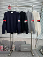 RWB Crewneck Cream Sweater - Men's