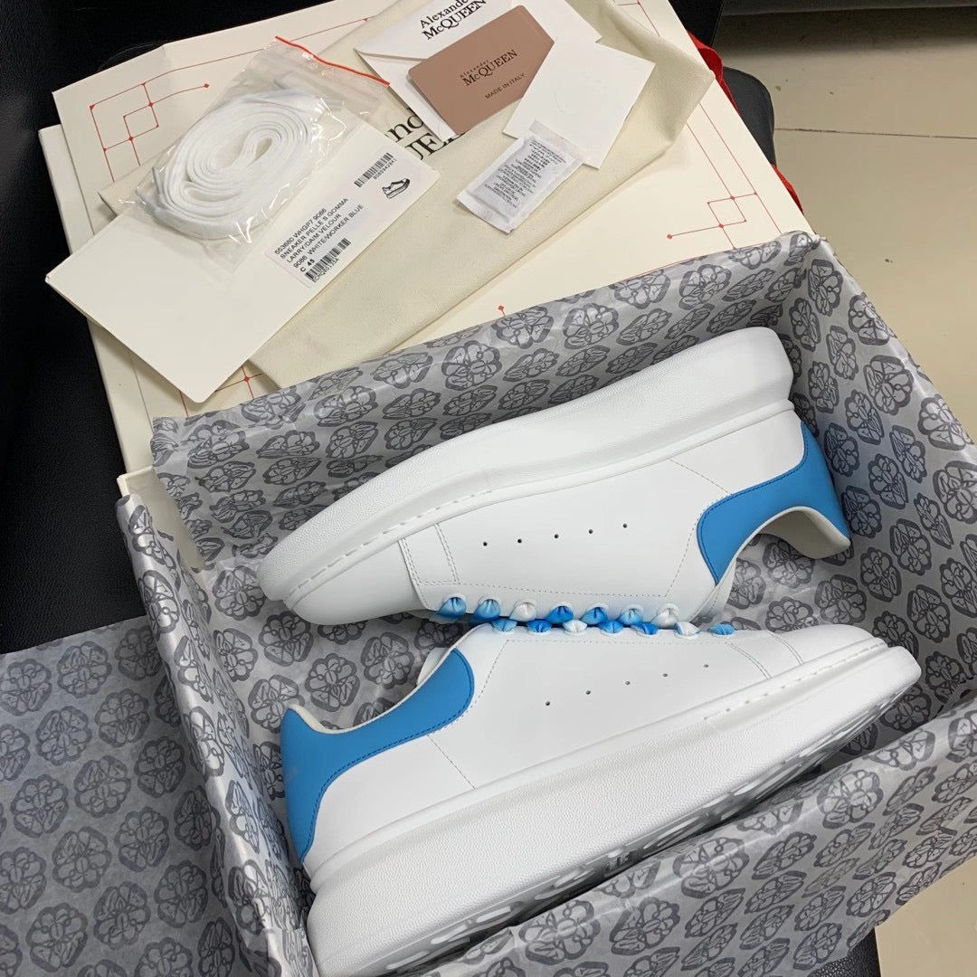 Oversized Blue Tab Sneakers