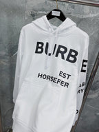 Black Cotton Text Print Pullover - Men's