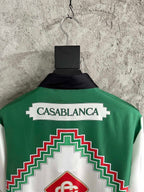 Futuro Optimisto Print Silk Polo Shirt - Men's