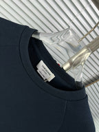 4-Bar Crewneck Grey Loopback - Men's