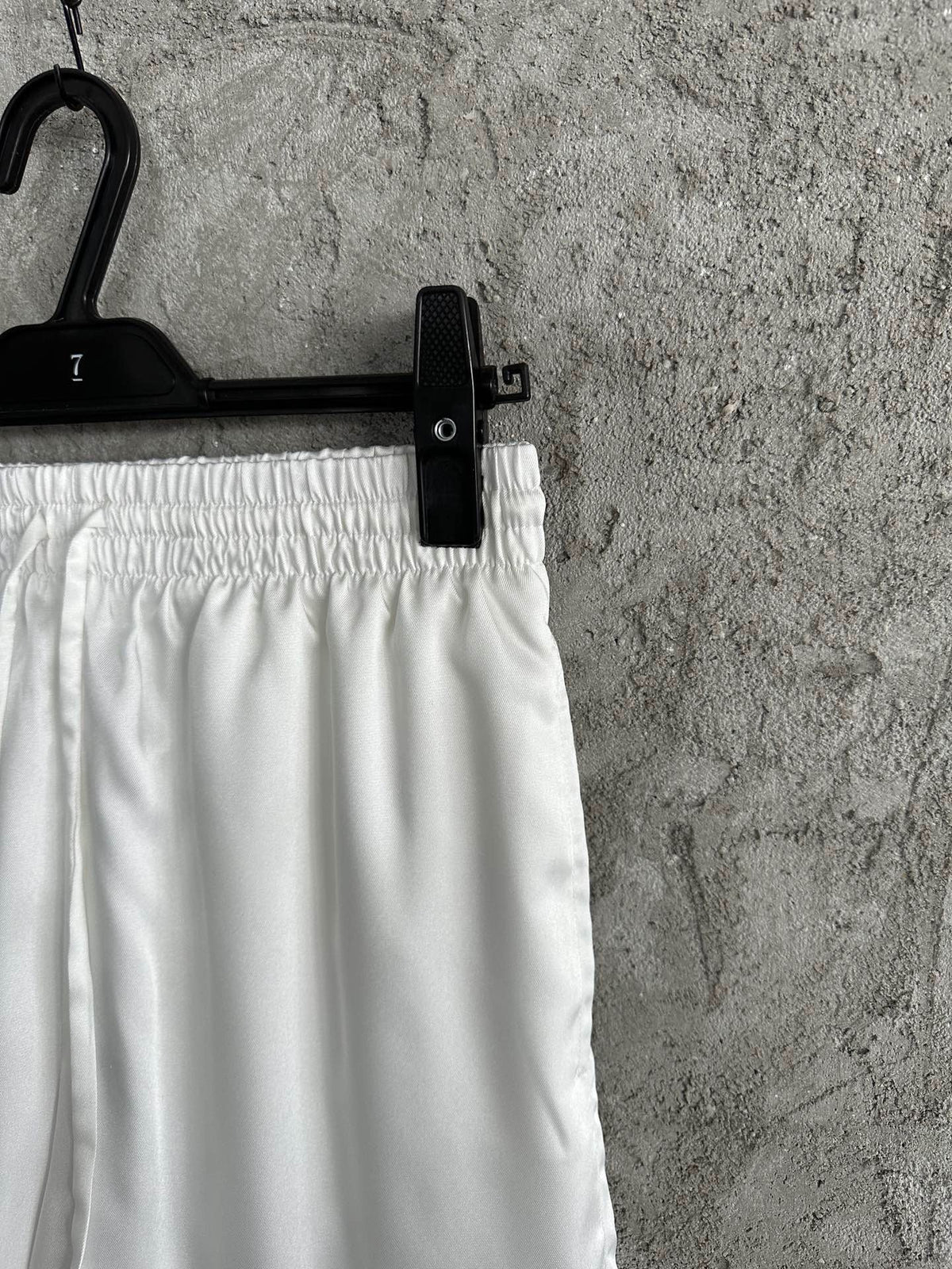 Pastel Trim Silk Shorts - Men's