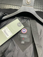 Black Nylon Down Parka - Men's