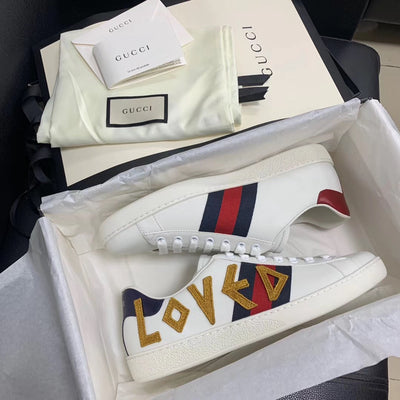 Ace Loved Gold Sneakers - Men's