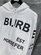 Black Cotton Text Print Pullover - Men's