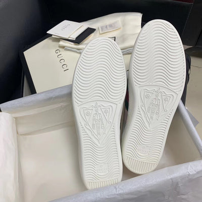 Ace Snake White Sneakers - Men's