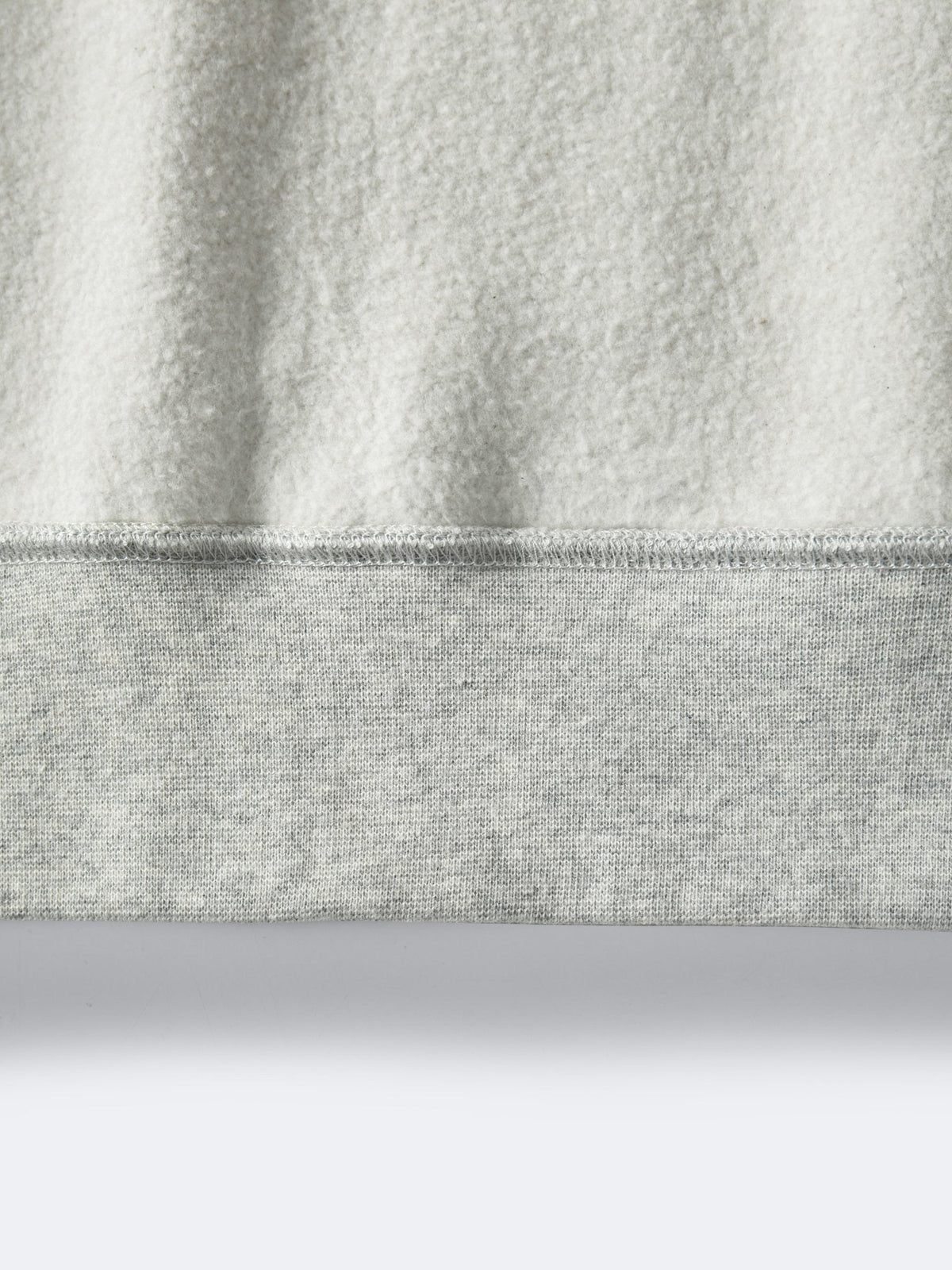 White Cotton Plain Zip-Through - Men's