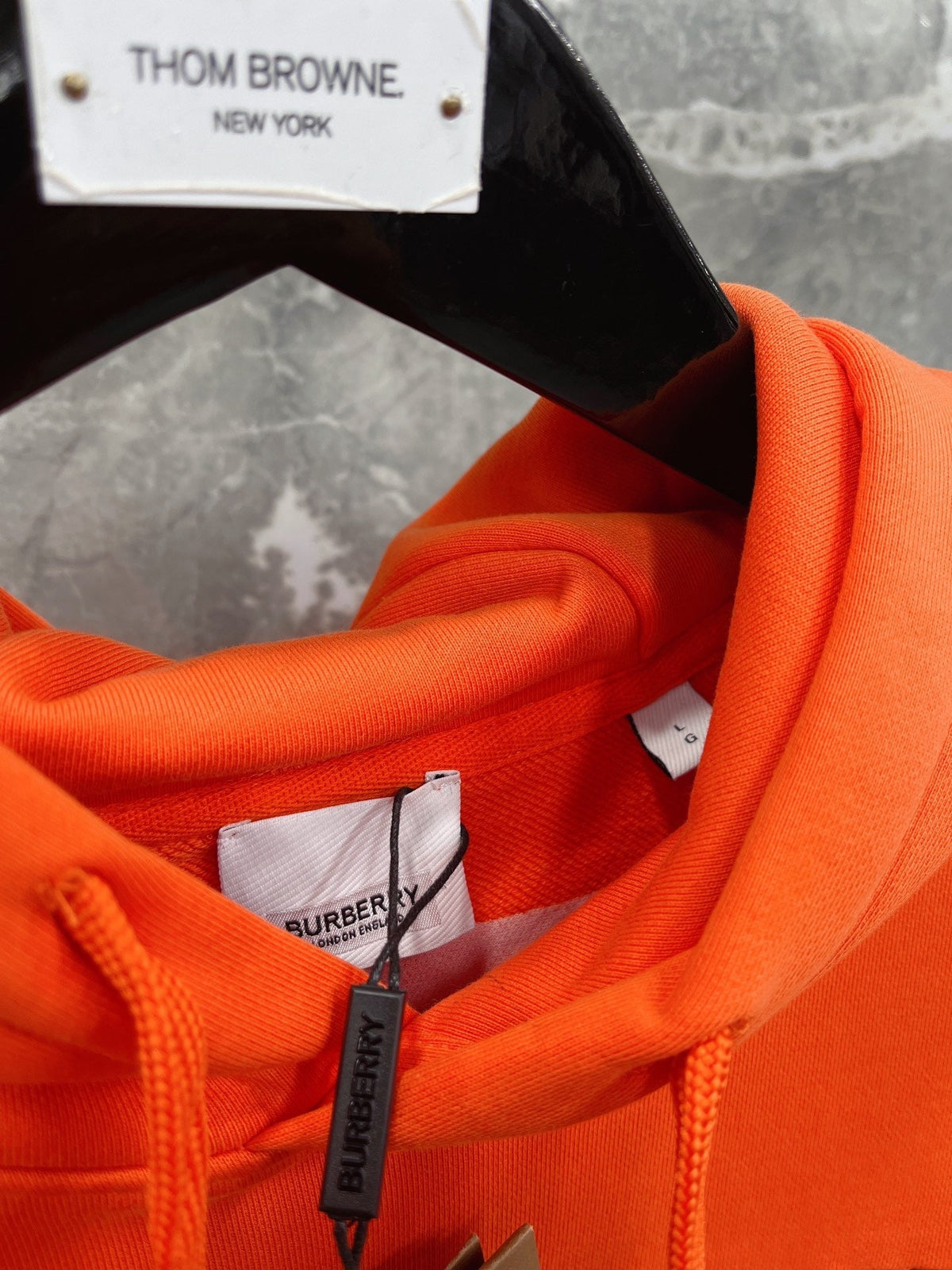 Black Cotton Plain Zip-Through - Men's