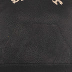 Black Cotton Embellished Pullover - Men's
