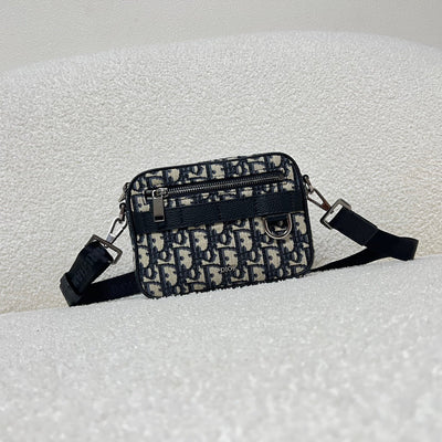 Black and Grey Crossbody Bag