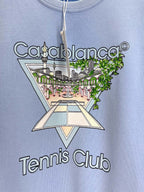 Blue Cotton Club Graphic Crewneck - Men's