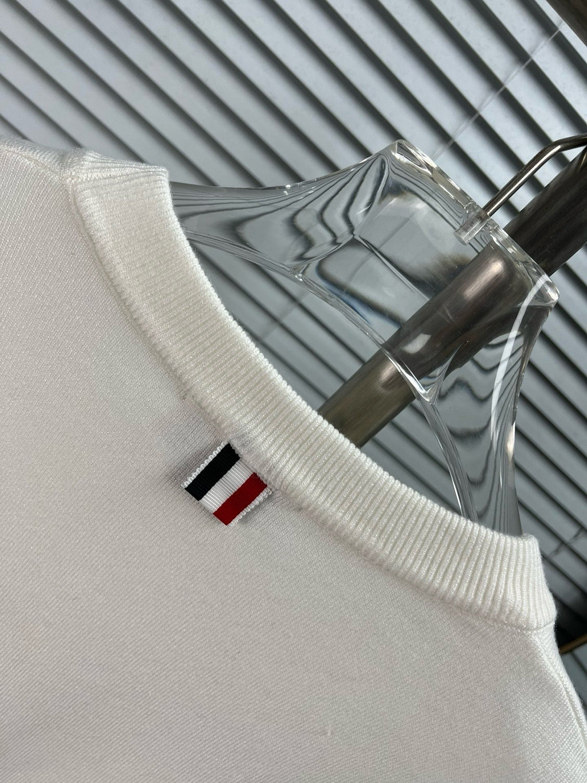 RWB Crewneck Cream Sweater - Men's
