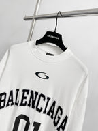 Black Jersey Numeral Short-Sleeve - Men's