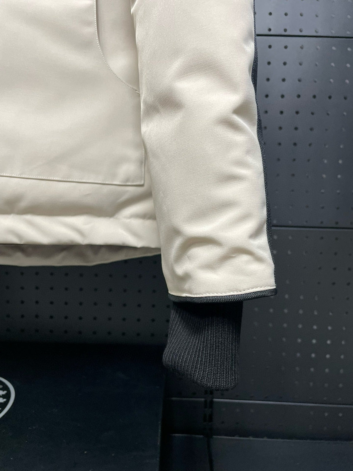 Black Nylon Down Parka - Men's