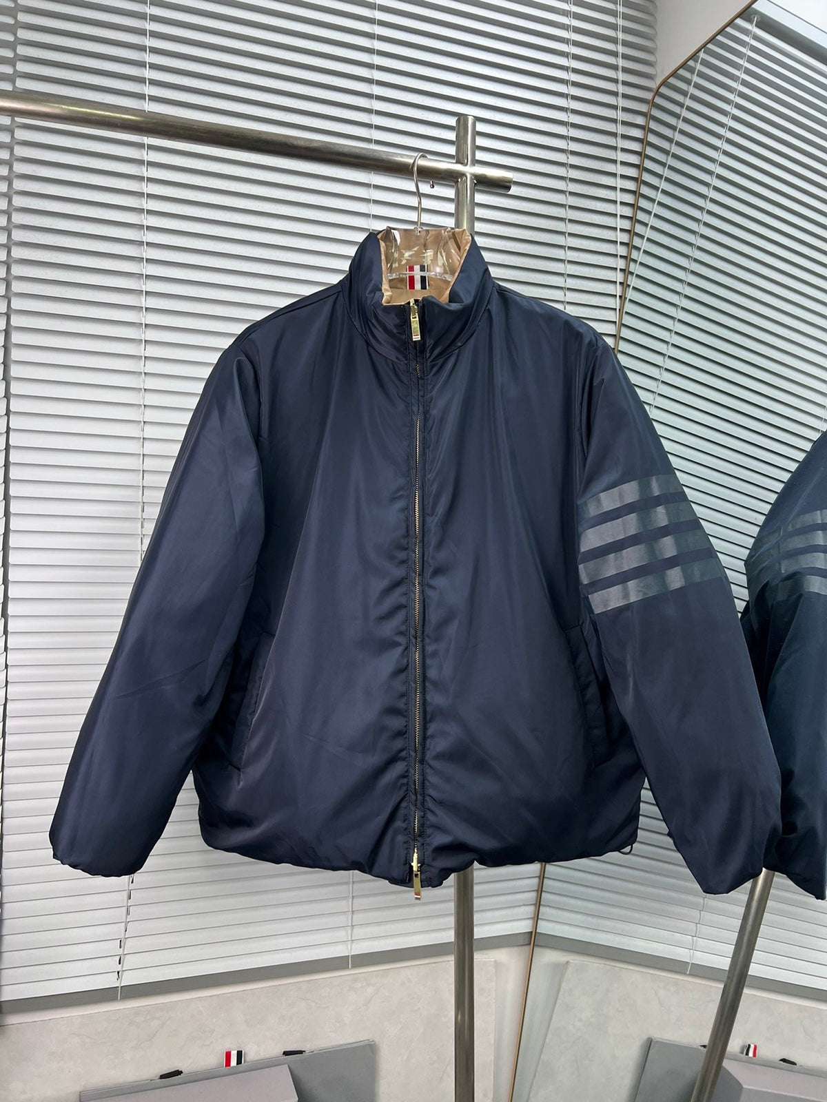 4-Bar Bomber Navy - Men's