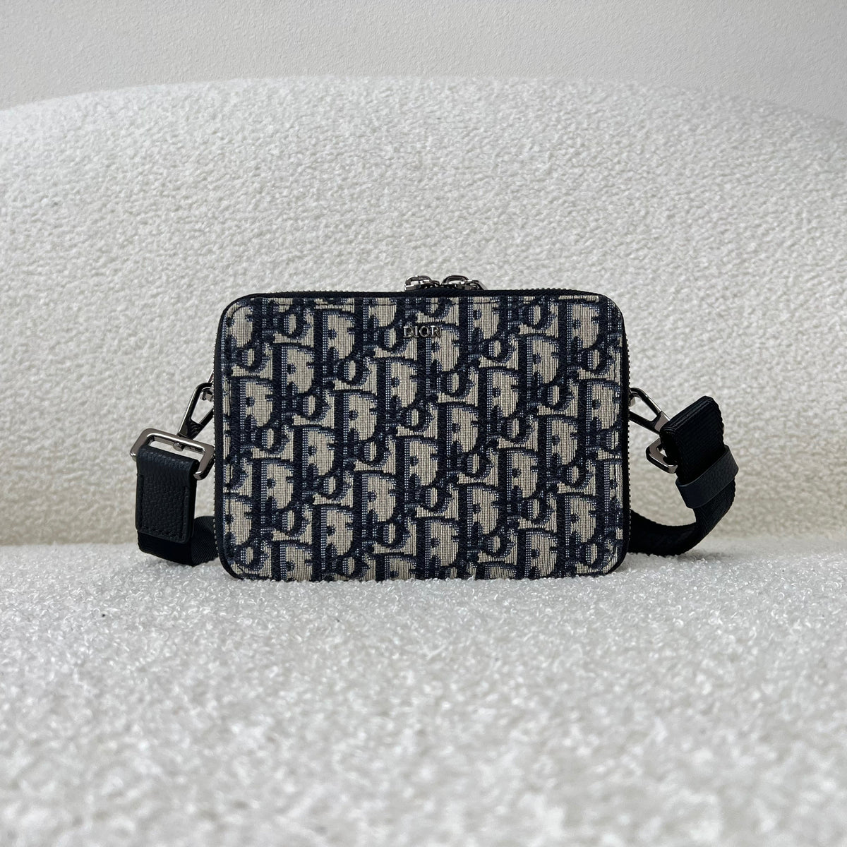 Black and Grey Crossbody Bag