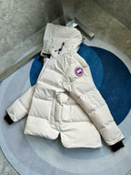 Black and White Puffer Jacket - Men's