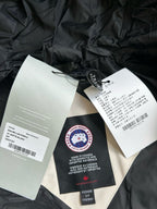 Black and White Puffer Jacket - Men's