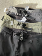 Olive Cotton Plain Straight - Men's