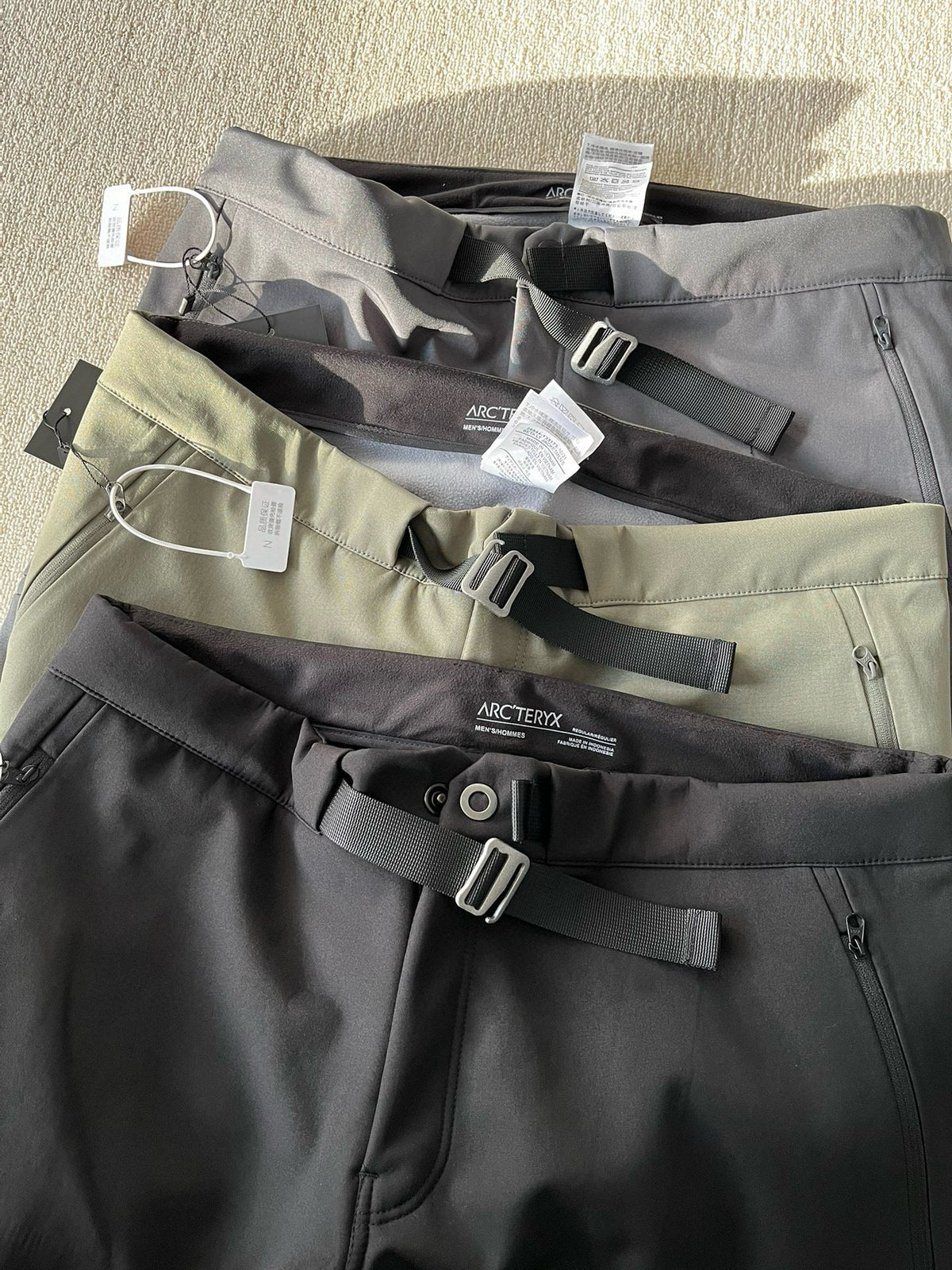 Olive Cotton Plain Straight - Men's