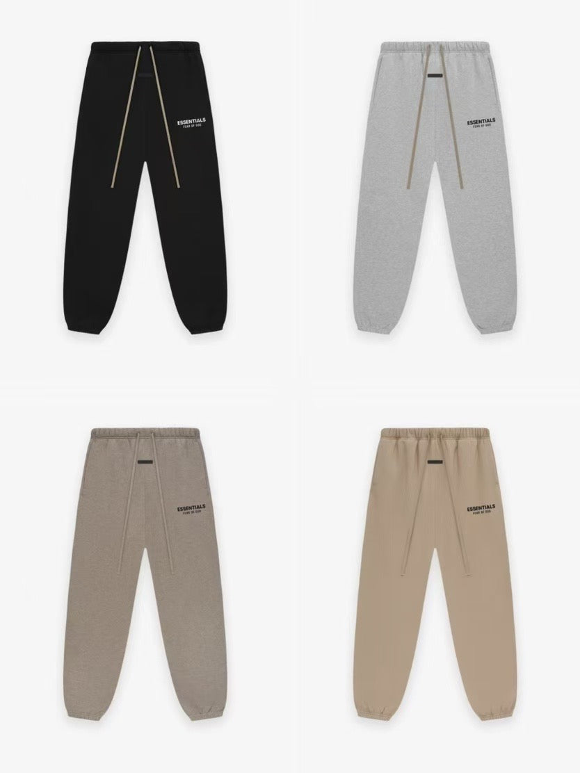 Navy Cotton Drawstring Joggers - Men's