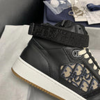 B27 Low Navy Oblique Sneakers