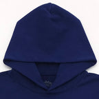 Navy Cotton Web Print Pullover - Men's