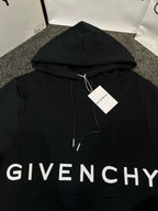 Navy Cotton Logo Pullover - Men's