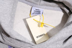 Grey Cotton Slogan Pullover - Men's