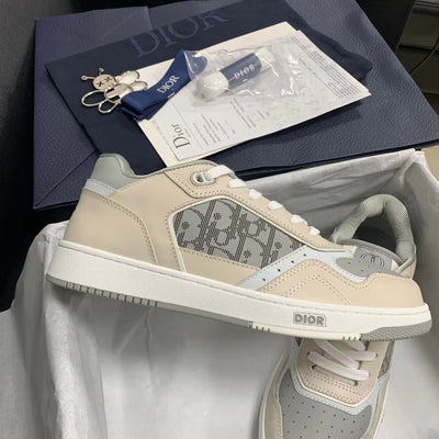 B27 Low Grey Oblique Sneakers