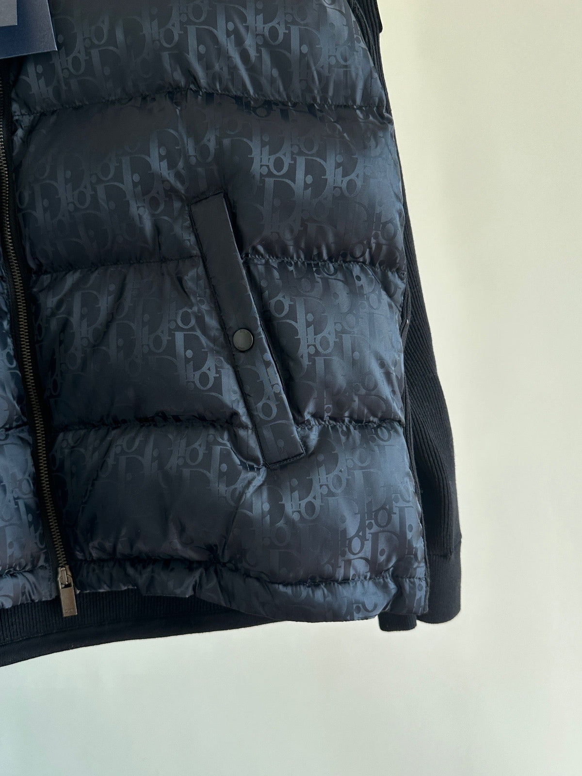 Blue Puffer Jacket - Men's
