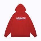 Black Cotton Logo Pullover - Men's
