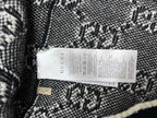 Black Jacquard Monogram Cardigan - Men's